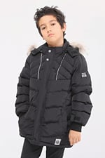 Benittokids Natural Kürklü Erkek Çocuk Kaban 51237 Siyah 14 YAŞ