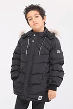 Benittokids Natural Kürklü Erkek Çocuk Kaban 51237 Siyah 14 YAŞ