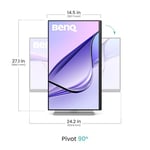 BenQ MA270U 27'' 4K UHD IPS 2XHDMI USB C HDR 400 MacBook Pro Ve MacBook Air Destekli Monitör