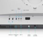 BenQ MacBook Pro/Air için MA320U 32 inç 4K 3840x2160 ekran, 90 W USB-C, Mac renk eşleştirme, Mac'te parlaklık ve ses kontrolü, ayarlanabilir ayak, P3 renk gamı.