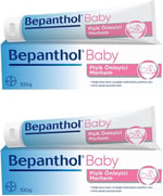 Bepanthol Baby Pişik Önleyici Merhem 100 gr 2li Paket l Parapen, SLS, Parfüm, Koruyucu İçermez
