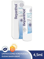 Bepanthol Lipstick Güneş Koruyucu Spf 30 4.5 gr Dudak Bakım Kremi