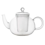 BergHOFF 1107037 çaydanlık, ısıya dayanıklı cam, şeffaf, 13 x 17 x 15 cm