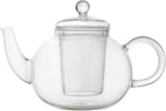 BergHOFF 1107037 çaydanlık, ısıya dayanıklı cam, şeffaf, 13 x 17 x 15 cm