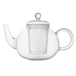 BergHOFF 1107037 çaydanlık, ısıya dayanıklı cam, şeffaf, 13 x 17 x 15 cm