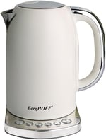 BergHOFF Gem Concept 1, 7 L Su Isıtıcı – 2400 W, Çoklu Otomatik Sıcaklık Ayarı | Vanilya Krem