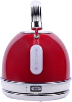 Berghoff GEM RETRO 1.7 Litre Kırmızı Yuvarlak Su Isıtıcısı (Kırmızı)