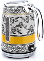 BergHOFF Gem Royal Margery 1.7 Litre Desenli Su Isıtıcısı – 2200 W, Paslanmaz Çelik Gövde