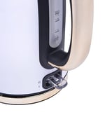 BergHOFF Gem Titan 1, 7 L Su Isıtıcı – 2200 W, Paslanmaz Çelik Gövde | Beyaz Gold