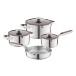 Berghoff Home Elements 7li Tencere Seti Aubergine