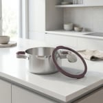 Berghoff Home Elements Kapaklı Güveç Tenceresi 18cm Peppercorn