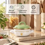 Bernardo Almera Emaye Mini Pot 12 Cm