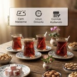 Bernardo İznik 12 Parça Çay Seti