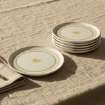 Bernardo Mimoza Porselen 6 Parça Pasta Takımı