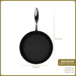 Bernardo Prime Stone Tava Siyah 26cm