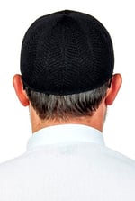 Berra Çelik Örme Dantel Namaz Takkesi