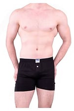 Berrak 12 Adet Siyah Renk Havlu Bel Boxer Siyah 3XL