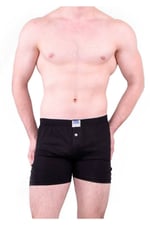 Berrak 12 Adet Siyah Renk Havlu Bel Boxer Siyah 3XL