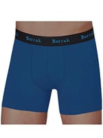 Berrak 4476 Modal Likralı Esnek Erkek Boxer - Indigo Marin - L