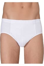Berrak İç Giyim Erkek Pamuklu Slip Külot 6 Lı Paket XXL Beyaz