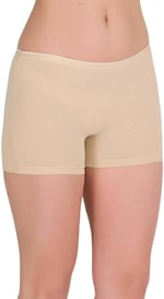 Berrak Kadın Boxer, 6 Adet, Ten-Beyaz-Siyah, S-M-L-XL