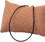 Beş Adet Deri Kolye İpi - 45 cm - Taş Sandığı