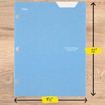 Beş Star Klasör, Viertaschen - 6er-Pack