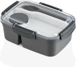 Beslenme Kutusu,Lunch Box Sos Hazneli 2 Gözlü Yemek Kabı,BPA içermez,Velor Home.