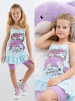 Best Friends Kız Çocuk Tunik Tayt Takım