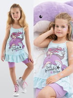 Best Friends Kız Çocuk Tunik Tayt Takım