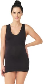 Bestin Siyah Seamless Dikişsiz Rahat Hamile Atleti, M, SC5200-869SC0015365