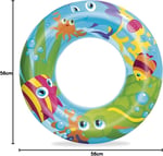Bestway 56 Cm Desenli Simit - Seçenekler: Küçük Simit, Balina, Bardaklık, Binici, Boyut Simit...