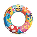 Bestway Deniz Hayvan Desenli Simit 56 cm 36013, Renkli