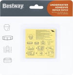 Bestway Su geçirmez, kendinden yapışkanlı onarım yamaları, 6,5 x 6,5 cm, 10 adet