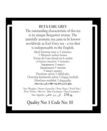 Beta Tea Earl Grey Metal Ambalaj 250 GR (Bergamot - Tomurcuk Çayı)