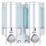 Better Living BLP-76235-1 Aviva Shower Dispenser 2 Chamber Satin Silver - Seçenekler: 2-Odacıklı, 3-Oda