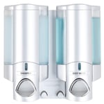 Better Living BLP-76235-1 Aviva Shower Dispenser 2 Chamber Satin Silver - Seçenekler: 2-Odacıklı, 3-Oda