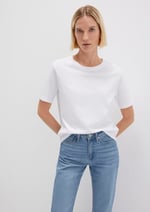 Beyaz Basic Tişört Regular Fit/Normal Kesim 1600955-620