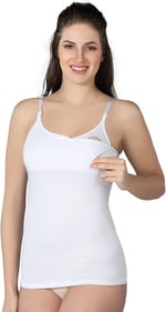 BEYAZ MI Emay 1414 Modal Cotton Emzirme Atlet - Bedenler: S, L, XL