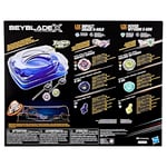 Beyblade Beystadium Arena ile X Drop Attack Savaş Seti, 2 Takara Tomy Üstleri ve Fırlatıcıları, Impact Drake 9-60LR & Hover Wyvern 3-85N, Savaş Oyunu Oyuncakları, 8+ Yaş