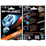 Beyblade X Buster Dran 1-60A UX Başlangıç Paketi Seti, Saldırı Tipi Üst ve Başlatıcılı; Otantik Takara Tomy Battle Tops Oyunlar/Erkek ve Kız Çocukları için Oyuncaklar 8+