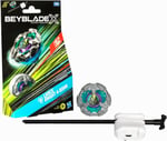 BEYBLADE X Lance Knight 4-80HN Başlangıç Paketi Seti, Savunma Tipi Sağ Dönen Üst ve Başlatıcı; 8 Yaşındaki Erkek ve Kız Çocukları için Savaş Oyuncakları