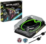 BEYBLADE X Xtreme Savaş Seti, Beystadium Arenalı X-Celerator Rail, 2 Sağ Dönen Top Oyuncak, 2 Fırlatıcı, Erkek ve Kız Oyuncakları, 8+