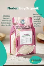 Beyorganik Organik Basmati Pirinç 1kg (PESTİSİT VE AFLATOKSİN ANALİZLİ)