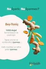 Beyorganik Organik Bey-Tonik (Zerdeçallı-Zencefilli), 185Gr
