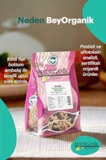 Beyorganik Organik Sebzeli Burgu Makarna (Brokoli-Siyah Havuç-Balkabak)240Gr (Beyaz Kraft)