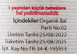 Beyorganik Süzme Bal 850 gr