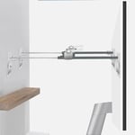 Bezant Metal TV Güvenlik Kayışları, İleri veya Geri Devrilmeyi Önlemek İçin Bebek Prova için TV Çapaları, Düz Ekran için TV Askıları Güvenliği, Ayarlanabilir Uzunluk Aralığı 8,6 inç ila 14,1 inç (2 Pa