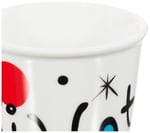 Bialetti - 4'lü Moka Kahve Bardak Seti - Kulpsuz Kahve Shot Bardağı - Bicchierini - Karma Renk - Arte Desen Serisi - Porselen