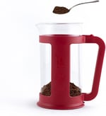 Bialetti 6584 French Press 0,35l Borosolicaat Kırmızı